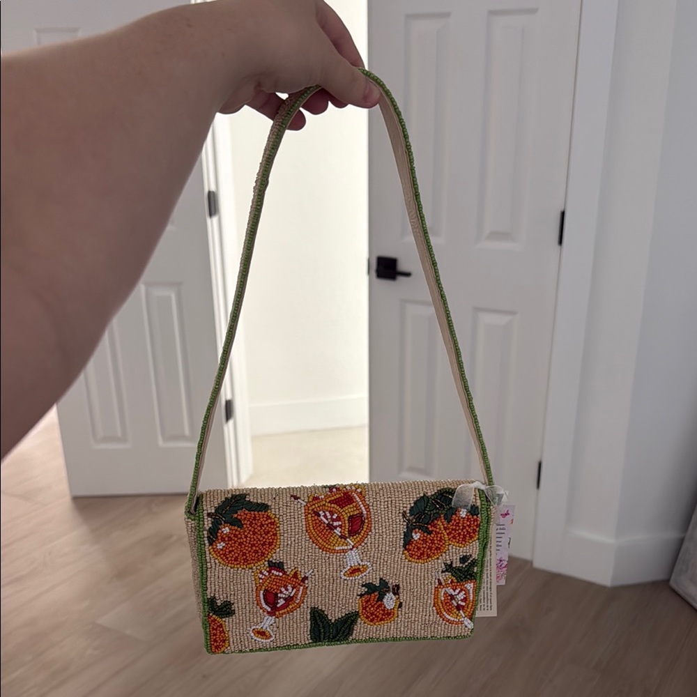 VIRAL spritz beaded Shoulder Bag